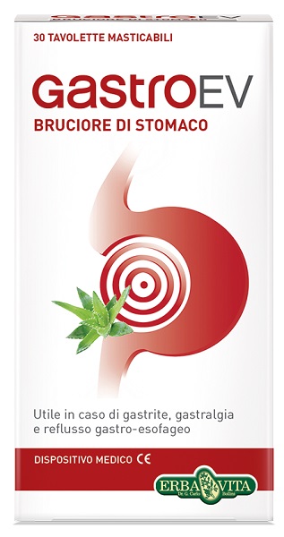 GASTRO EV 30 TAVOLETTE MASTICABILI - Farmacia Rossi2 - Farmacia Rossi 