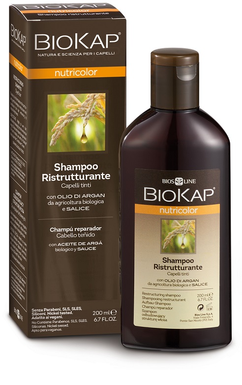 BIOKAP NUTRICOLOR SHAMPOO RISTRUTTURANTE 200 ML - Farmacia Rossi2 - Farmacia Rossi 