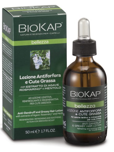 BIOKAP LOZIONE ANTIFORFORA E CUTE GRASSA 50 ML - Farmacia Rossi2 - Farmacia Rossi 