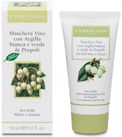 MASCHERA VISO ALL'ARGILLA E ALLA PROPOLI 50 ML - Farmacia Rossi2 - Farmacia Rossi 