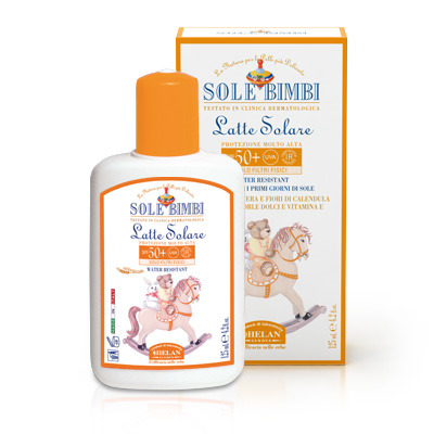 SOLE BIMBI LATTE SOLARE SPF50+ 125 ML - Farmacia Rossi2 - Farmacia Rossi 