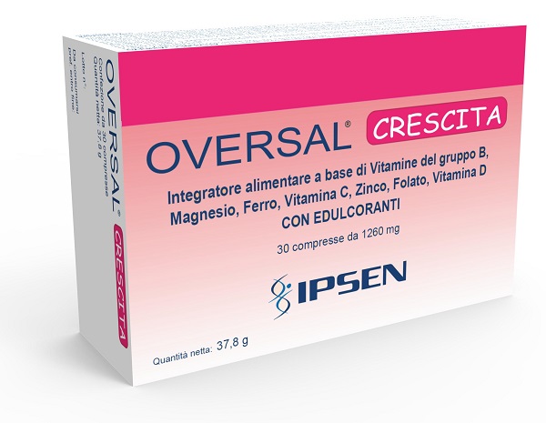 OVERSAL CRESCITA 30 COMPRESSE - Farmacia Rossi2 - Farmacia Rossi 