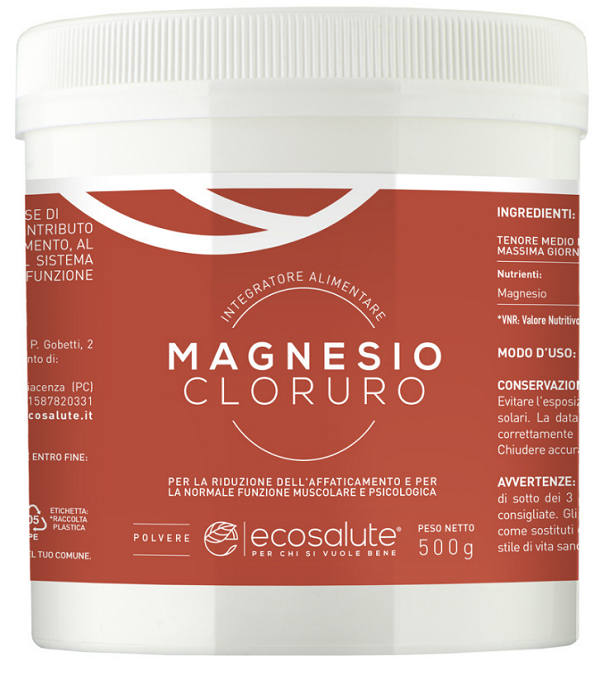 MAGNESIO CLORURO POLVERE 500 G - Farmacia Rossi2 - Farmacia Rossi 