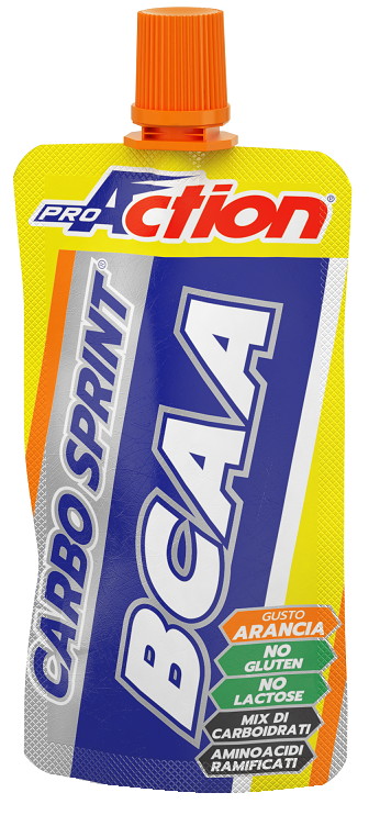 PROACTION CARBO SPRINT ENDURANCE BCAA ALL'ARANCIA 50 ML - Farmacia Rossi2 - Farmacia Rossi 