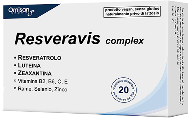 RESVERAVIS 20 CAPSULE - Farmacia Rossi2 - Farmacia Rossi 