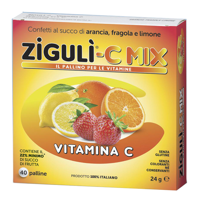 ZIGULI C MIX 40 PALLINE 24 G - Farmacia Rossi2 - Farmacia Rossi 