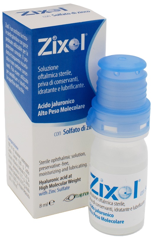 SOLUZIONE OFTALMICA ZIXOL PLURIDOSE 8 ML - Farmacia Rossi2 - Farmacia Rossi 