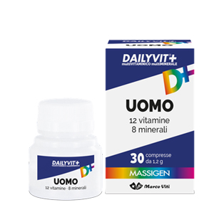 MASSIGEN UOMO MULTIVITAMINICO E MULTIMINERALE 30 COMPRESSE RIVESTITE - Farmacia Rossi2 - Farmacia Rossi 