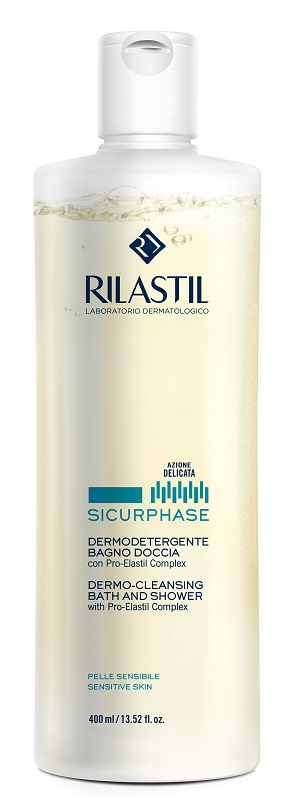 RILASTIL SICURPHASE DERMODETERGENTE BAGNO DOCCIA 400 ML - Farmacia Rossi2 - Farmacia Rossi 