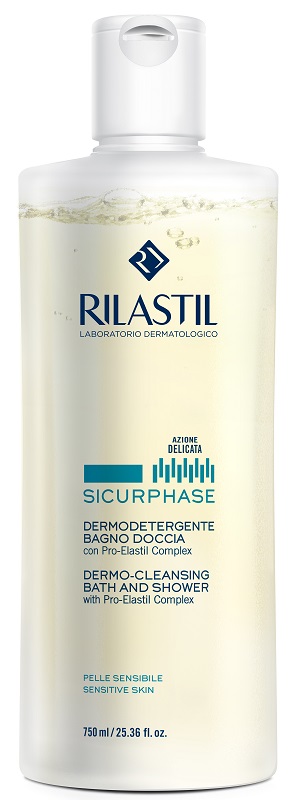 RILASTIL SICURPHASE DERMODETERGENTE BAGNO DOCCIA 750 ML - Farmacia Rossi2 - Farmacia Rossi 