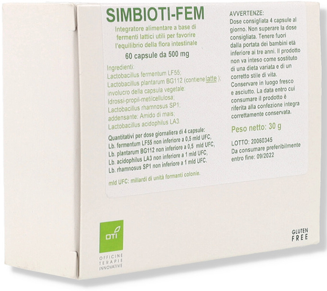 SIMBIOTI FEM 60 CAPSULE - Farmacia Rossi2 - Farmacia Rossi 