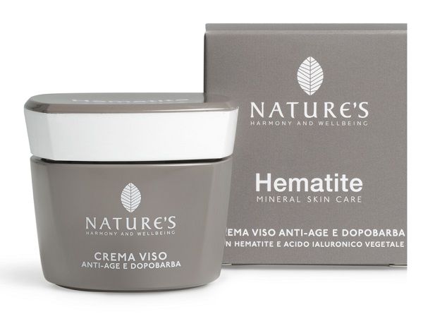 NATURES HEMATITE CREMA VISO ANTIAGE DOPOBARBA - Farmacia Rossi2 - Farmacia Rossi 