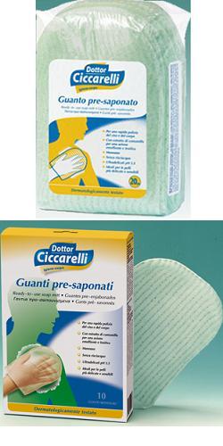 CICCARELLI GUANTO PRESAPONATO 20 PEZZI - Farmacia Rossi2 - Farmacia Rossi 
