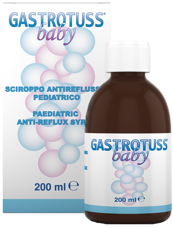 BABY SCIROPPO ANTIREFLUSSO GASTROTUSS 200 ML - Farmacia Rossi2 - Farmacia Rossi 
