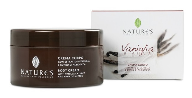 NATURE'S VANIGLIA BIANCA CREMA CORPO 200 ML - Farmacia Rossi2 - Farmacia Rossi 