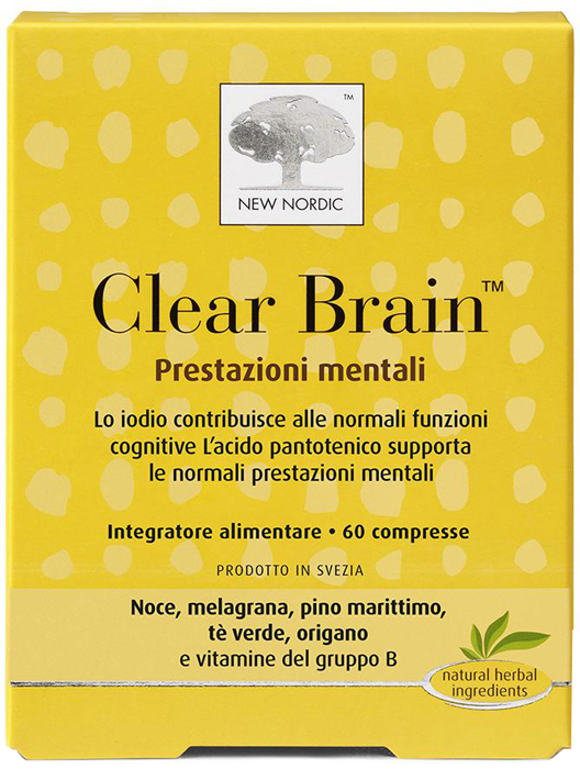 CLEAR BRAIN 60 COMPRESSE - Farmacia Rossi2 - Farmacia Rossi 