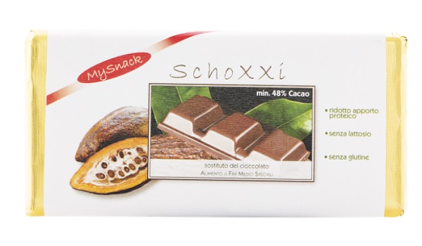 MY SNACK SCHOXXI TAVOLETTA CIOCCOLATO 100 G - Farmacia Rossi2 - Farmacia Rossi 