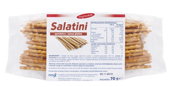 MY SNACK SALATINI 70 G - Farmacia Rossi2 - Farmacia Rossi 