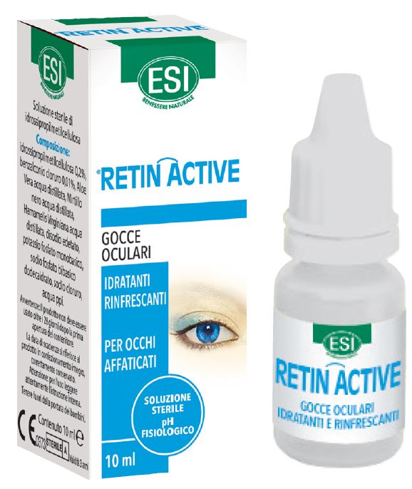 ESI RETIN ACTIVE MIRTILLO GOCCE OCULARI 1 FLACONE 10 ML - Farmacia Rossi2 - Farmacia Rossi 