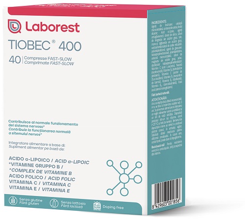 TIOBEC 400 40 COMPRESSE FAST-SLOW DA 1,28 G - Farmacia Rossi2 - Farmacia Rossi 