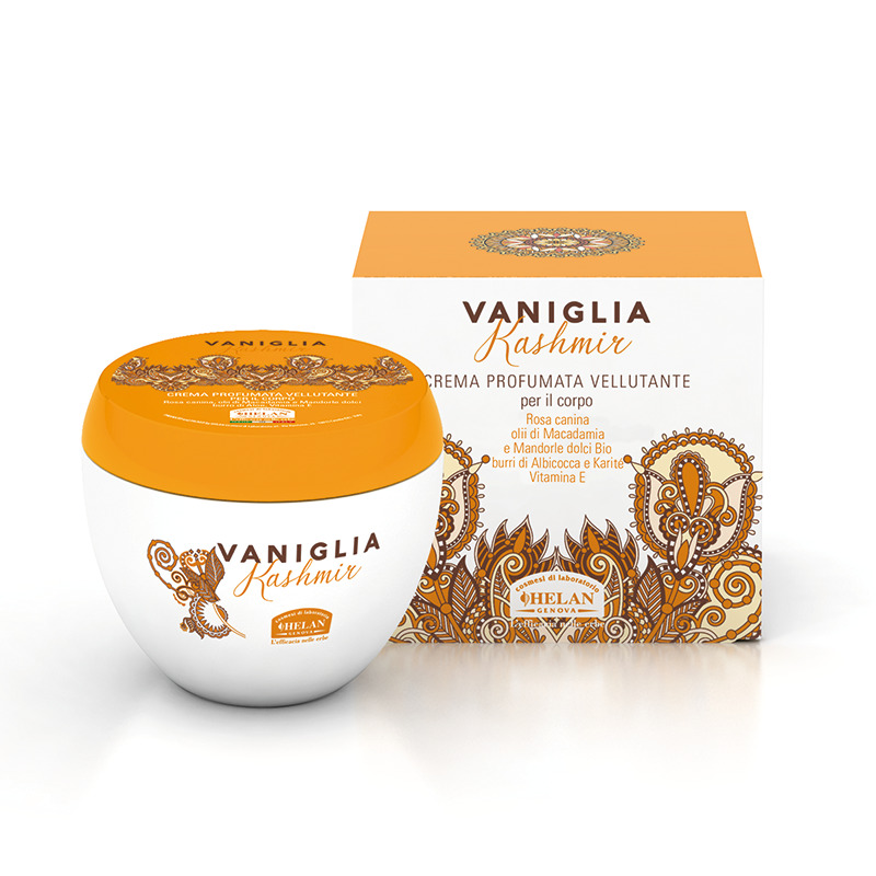 VANIGLIA KASHMIR CREMA PROFUMATA VELLUTANTE PER IL CORPO 200 ML - Farmacia Rossi2 - Farmacia Rossi 