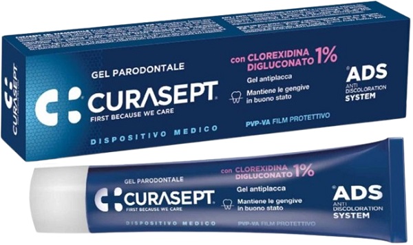 CURASEPT ADS GEL PARODONTALE CLOREXIDINA DIGLUCONATO 1% 30 ML - Farmacia Rossi2 - Farmacia Rossi 