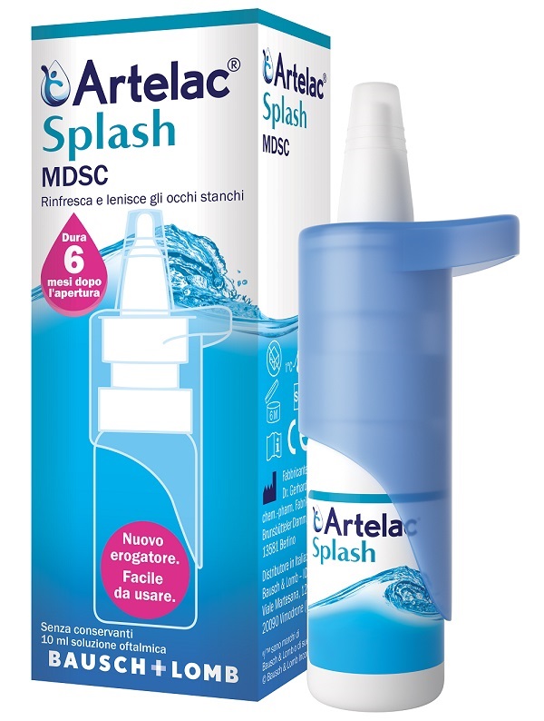 ARTELAC SPLASH GOCCE OCULARI 10 FLACONCINI MONODOSE 0,5 ML - Farmacia Rossi2 - Farmacia Rossi 