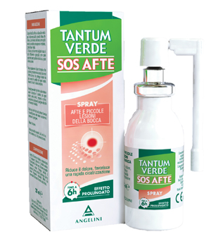TANTUM VERDE SOS AFTE SPRAY 20 ML - Farmacia Rossi2 - Farmacia Rossi 