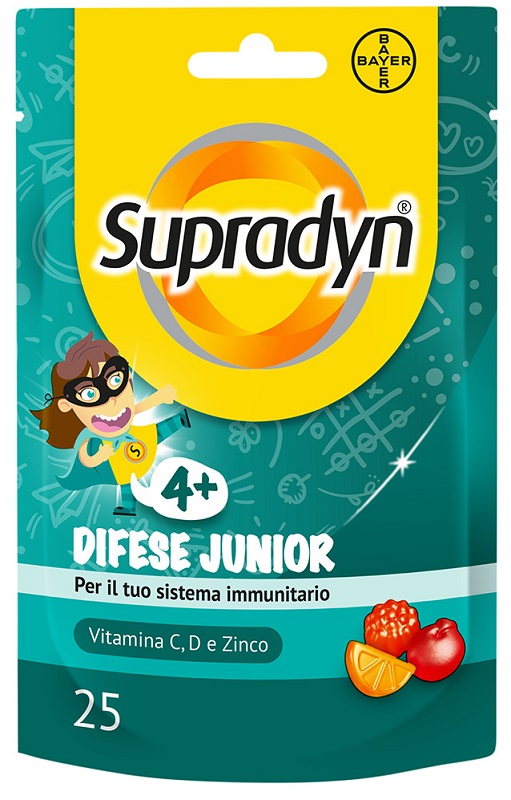 SUPRADYN DIFESE JUNIOR 25 CARAMELLE GOMMOSE - Farmacia Rossi2 - Farmacia Rossi 