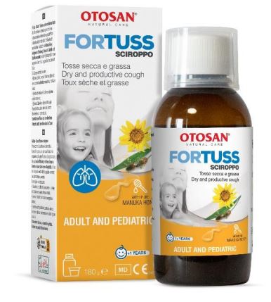 OTOSAN FORTUSS SCIROPPO GOLA 180 G - Farmacia Rossi2 - Farmacia Rossi 