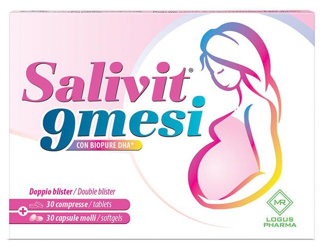 SALIVIT 9MESI 30 COMPRESSE + 30 CAPSULE MOLLI - Farmacia Rossi2 - Farmacia Rossi 