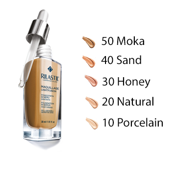 RILASTIL MAQUILLAGE FONDOTINTA SIERO IDRATANTE PROTETTIVO 50 30 ML - Farmacia Rossi2 - Farmacia Rossi 
