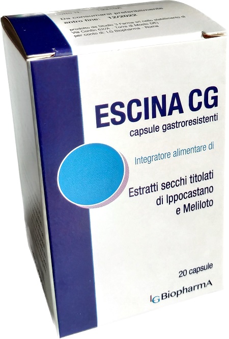ESCINA CG 20 CAPSULE - Farmacia Rossi2 - Farmacia Rossi 