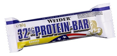 WEIDER 32% PROTEIN BARRETTA BANANA 60 G - Farmacia Rossi2 - Farmacia Rossi 