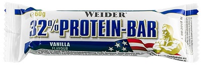 WEIDER 32% PROTEIN BARRETTA  VANIGLIA 60 G - Farmacia Rossi2 - Farmacia Rossi 