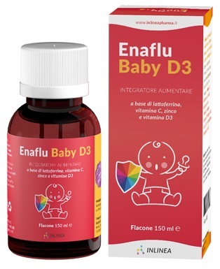 ENAFLU BABY D3 SOLUZIONE ORALE 150 ML - Farmacia Rossi2 - Farmacia Rossi 