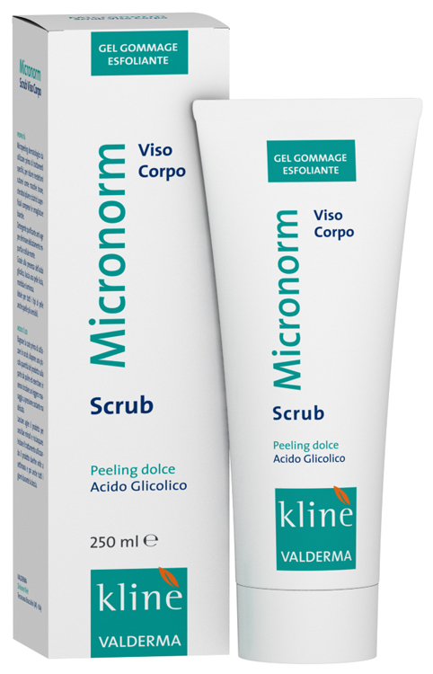 MICRONORM SCRUB VISO-CORPO 250 ML - Farmacia Rossi2 - Farmacia Rossi 