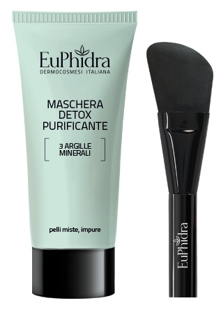 EUPHIDRA MASCH DETOX PURIFICANTE CON PENNELLO - Farmacia Rossi2 - Farmacia Rossi 