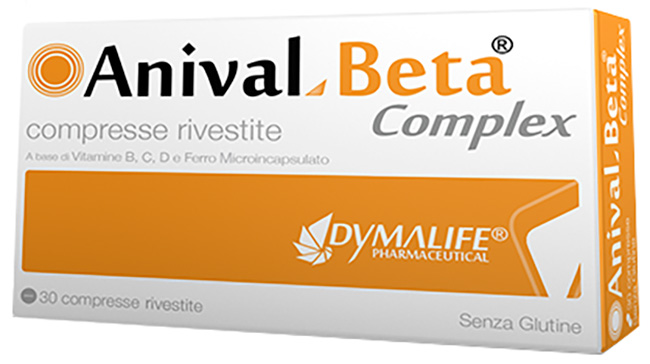 ANIVAL BETA COMPLEX 30 COMPRESSE RIVESTITE - Farmacia Rossi2 - Farmacia Rossi 