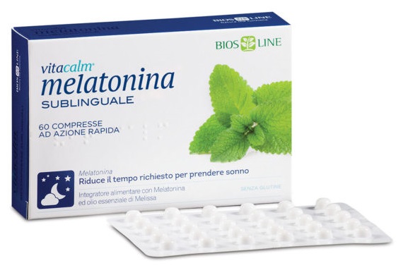 VITACALM MELATONINA 120 COMPRESSE SUBLINGUALI - Farmacia Rossi2 - Farmacia Rossi 