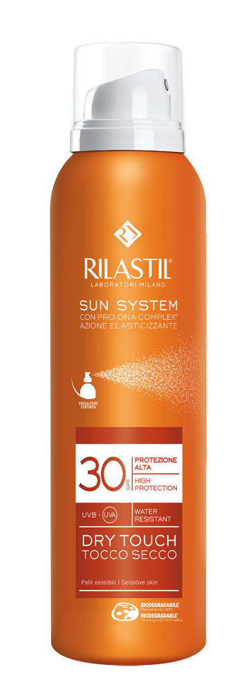 RILASTIL SUN SYSTEM DRY TOUCH SPF 30 200 ML - Farmacia Rossi2 - Farmacia Rossi 