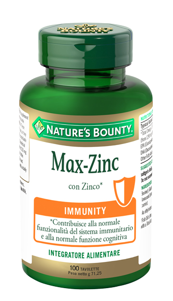MAX ZINC 100 TAVOLETTE - Farmacia Rossi2 - Farmacia Rossi 