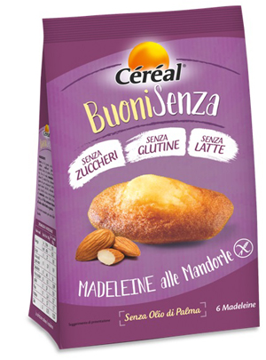 CEREAL BUONISENZA MADELEINE ALLE MANDORLE 180 G - Farmacia Rossi2 - Farmacia Rossi 