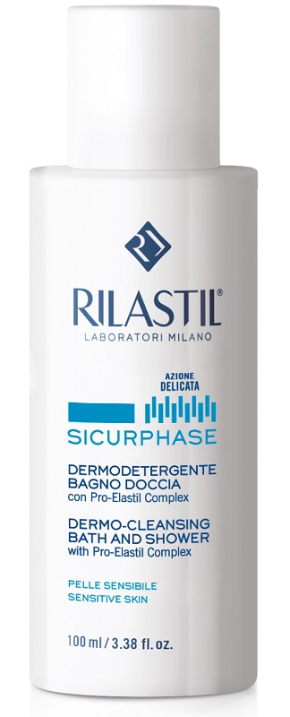 RILASTIL SICURPHASE DERMODETERGENTE BAGNO DOCCIA 100 ML - Farmacia Rossi2 - Farmacia Rossi 