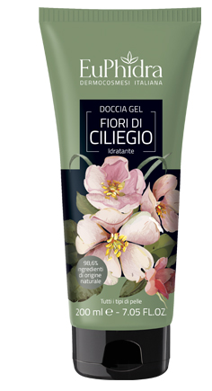EUPHIDRA DOCCIAGEL IDRAT CILIEGIO DOCCIA GEL IN TUBO - Farmacia Rossi2 - Farmacia Rossi 