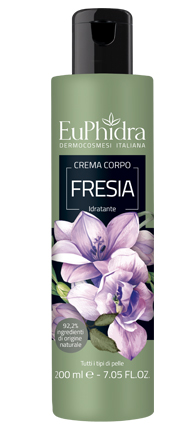 EUPHIDRA CREMA CORPO IDRATANTE FRESIA IN FLACONE CON ETICHETTA - Farmacia Rossi2 - Farmacia Rossi 