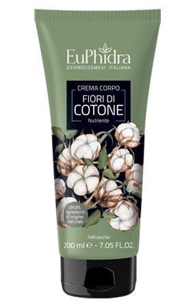 EUPHIDRA CREMA CORPO NUTRIENTE COTONE IN TUBO - Farmacia Rossi2 - Farmacia Rossi 