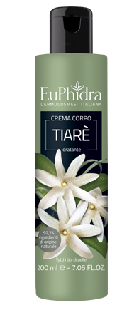 EUPHIDRA CREMA CORPO IDRATANTE TIARE' IN FLACONE CON ETICHETTA - Farmacia Rossi2 - Farmacia Rossi 