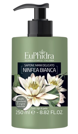 EUPHIDRA SAPONE LIQUIDO MANI NINFEA IN FLACONE CON ETICHETTA DISPENSER - Farmacia Rossi2 - Farmacia Rossi 