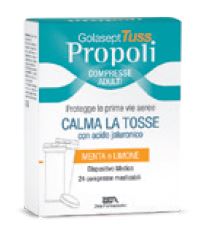 GOLASEPT TUSS PROPOLI CPR TOSSE DISPOSITIVO MEDICO COMPRESSE MASTICABILI ALLA PROPOLI IN ASTUCCIO - Farmacia Rossi2 - Farmacia Rossi 